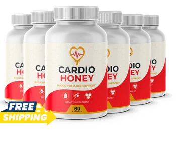 Cardio Honey 6 Bottles package